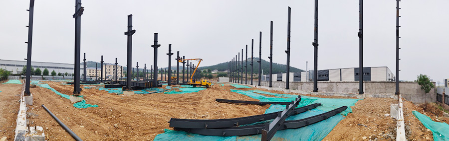 山東擎雷環境科技股份有限公司鋼結構工程