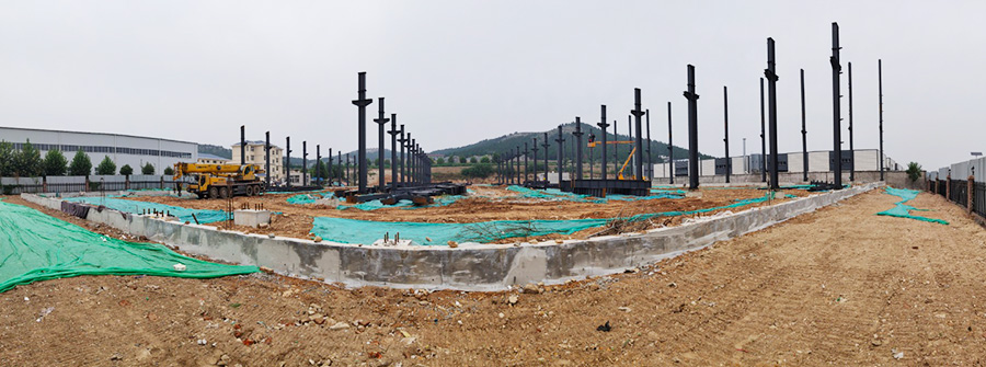 山東擎雷環境科技股份有限公司鋼結構工程