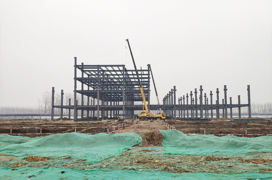 新沂科創園A3鋼結構工程