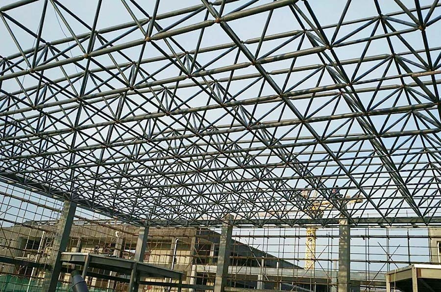 漣水外國語學校濱河分校報告廳網架工程